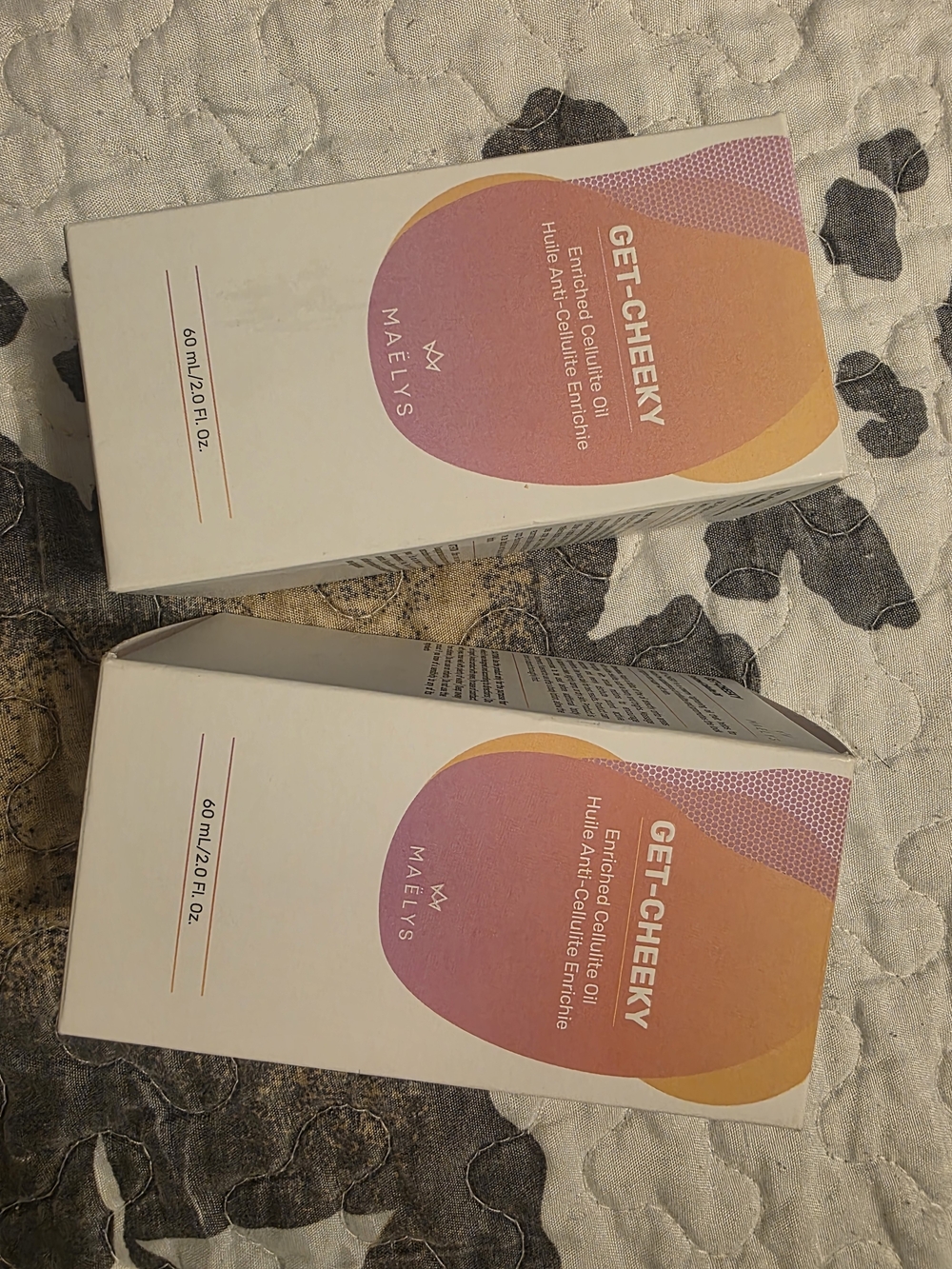 Maelys GET-CHEEKY Enriched Cellulite Oil - Pink/Orange